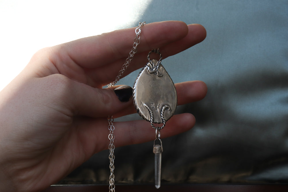 Winter Aglow - Pendant Necklace